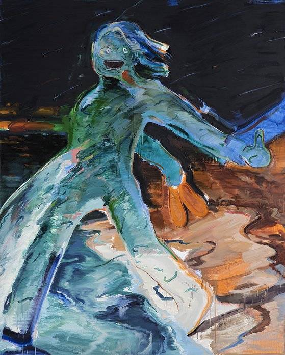 이은새, 밤의 괴물들 비치워크, 2017. [사진 일민미술관]