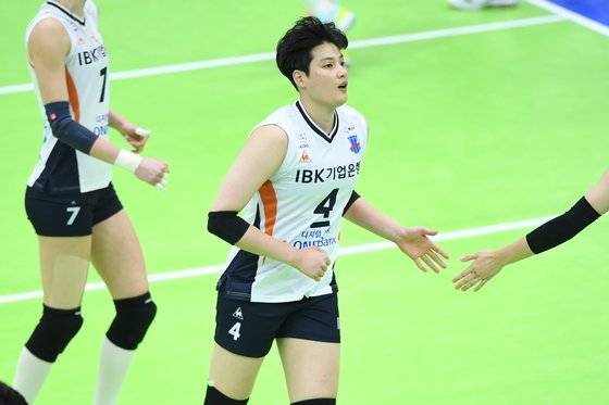 IBK기업은행 김희진. [사진 한국배구연맹]
