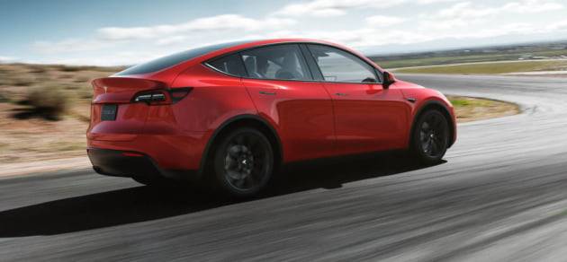 테슬라 모델 Y  후면부. 사진 = 테슬라 홈페이지