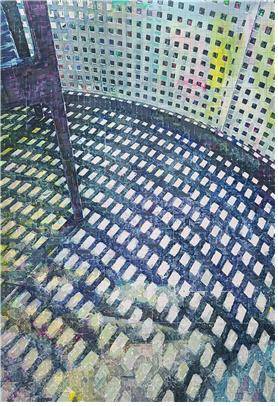 현종광_Landscape for Shadow_193×132cm_acrylic and graphite on canvas_2020