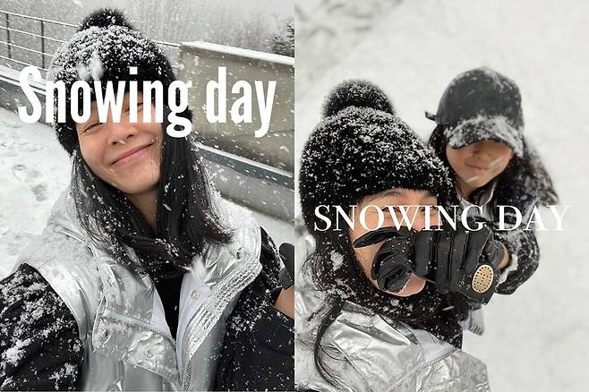 ▲ 정혜영이 딸과 근황을 전했다. 출처ㅣ정혜영 SNS