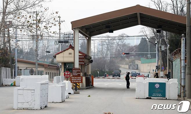 서울 용산구 미군기지. 2020.12.11/뉴스1 © News1