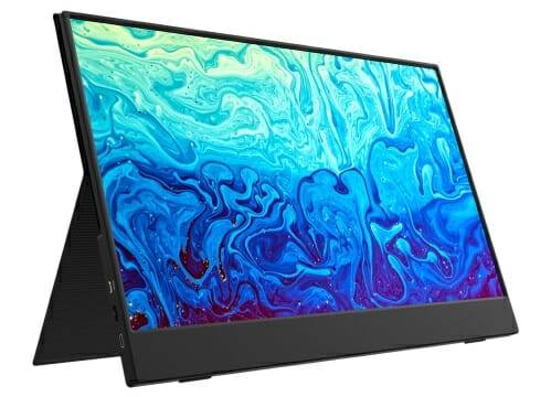 휴대용 보조모니터 F156-FT. (사진=한미마이크로닉스)