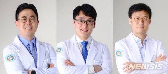 왼쪽부터 권순찬(신경외과). 김민수(신경외과). 양동석(재활의학과) 교수. /사진=뉴시스