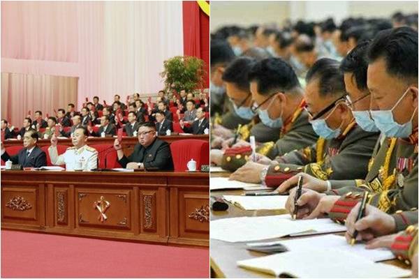 왼쪽부터 지난 10일 제8차 당대회, 지난 11일 부문별 협의회./사진=뉴스1