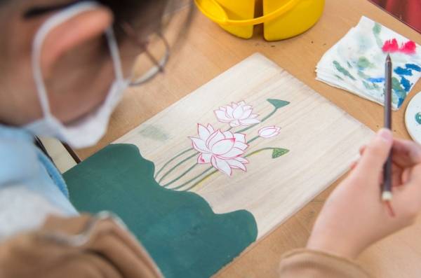 오산문화재단 미술체험 비대면 교육. / 사진제공=오산문화재단