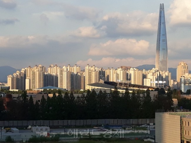 서울 송파구 아파트 밀집지역.[헤럴드경제DB]