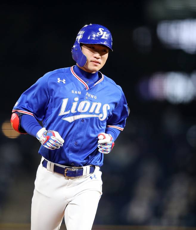 ▲ 삼성 라이온즈 박해민은 지난해 자신의 루틴을 만들어 자신감을 얻었다. ⓒ 삼성 라이온즈