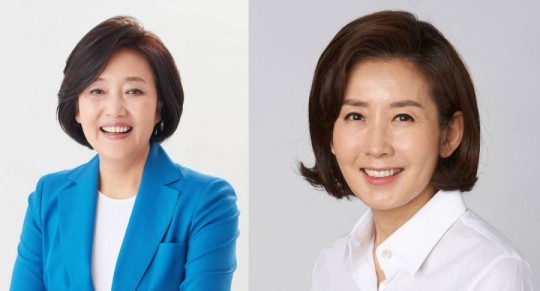 ▲ 박영선 장관(왼쪽), 나경원 전 의원. 출처ㅣ프로필