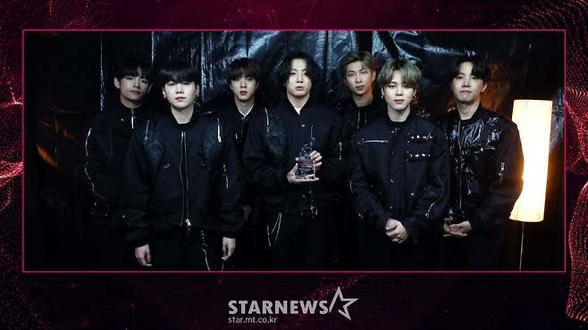방탄소년단, 가온차트 뮤직어워즈 6관왕[★포토]