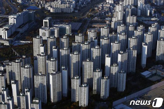 서울의 아파트 단지.© News1 이승배 기자