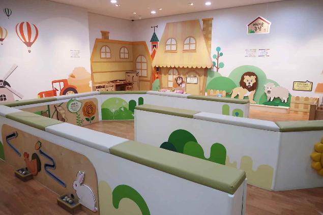 대구시 육아종합지원센터 영아체험실.대구시제공