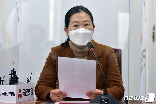 권은희 국민의당 원내대표.  © News1 박세연 기자
