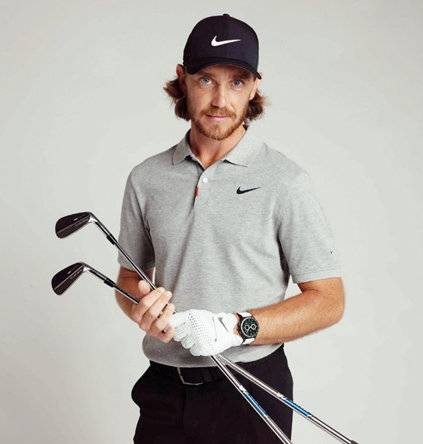 태그호이어 커넥티드 골프 에디션을 착용한 토미 플릿우드