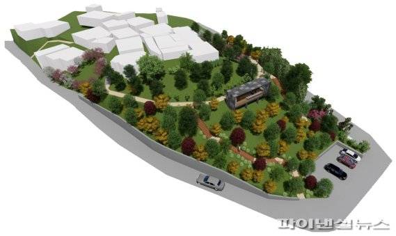 전북 전주시는 완산구 서완산동 용머리고개에 생태숲 공원을 조성한다고 15일 밝혔다. 사진=전주시