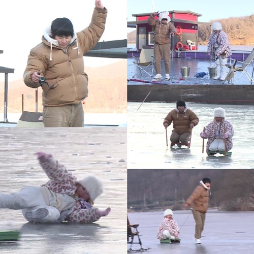 박나래와 기안84의 치열한 빙어잡이가 공개된다. 사진=MBC