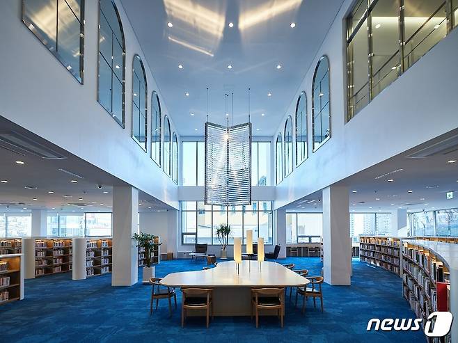 이석영뉴미디어도서관 내부 © 뉴스1