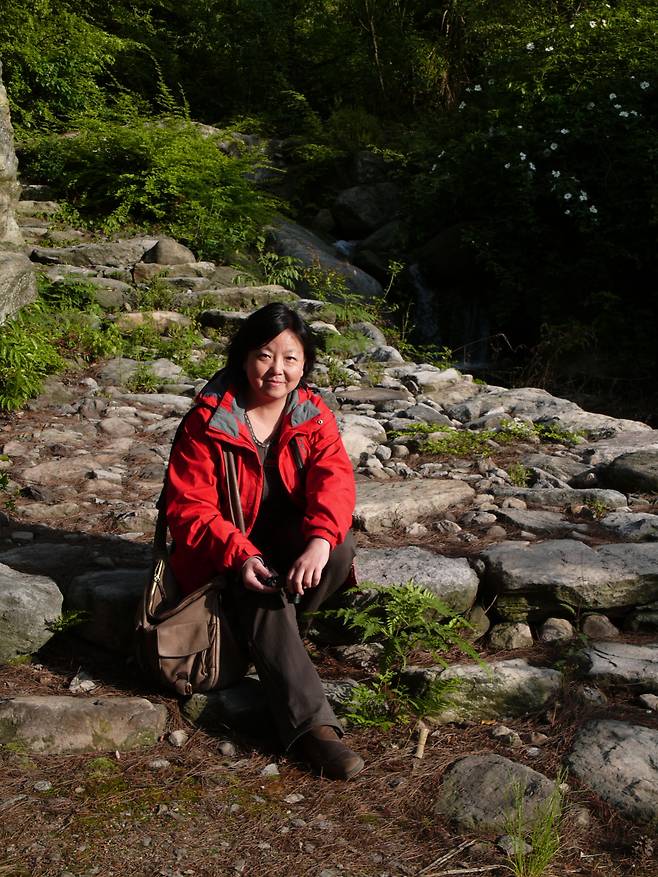 '우한일기'를 쓴 중국 소설가 팡팡/문학동네