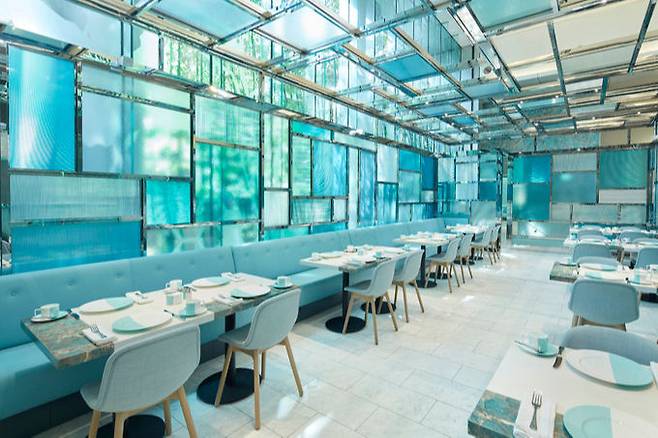 티파니 블루 박스 카페.&nbsp;홍콩관광청 제공