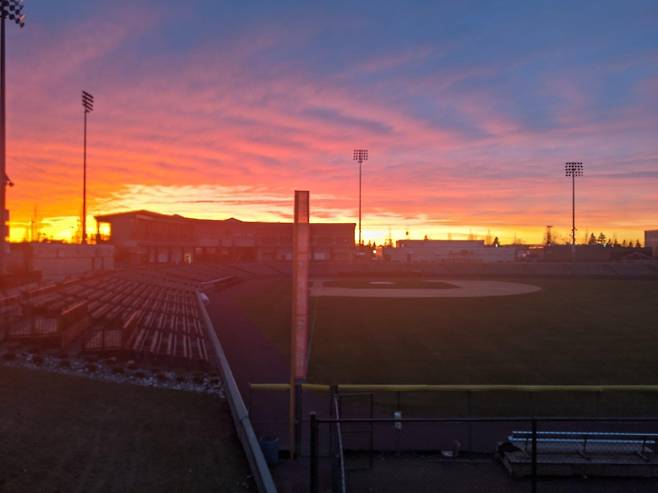 트라이시티 밸리캣츠 홈구장 모습 [트라이시티 밸리캣츠 공식 트위터 캡처. 재판매 및 DB 금지]