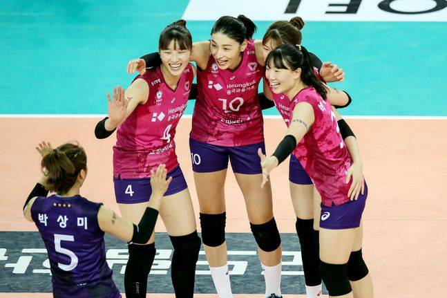 흥국생명 선두 유지. ⓒ 뉴시스