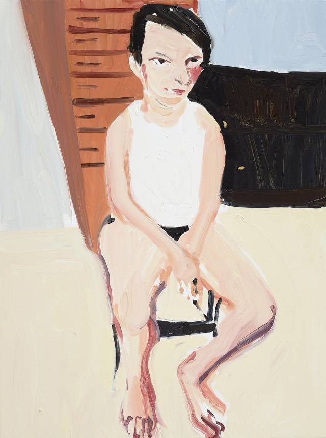 샹탈 조페 '조끼 입은 벨라' /사진제공=리만머핀갤러리 ⓒ Chantal Joffe. Courtesy the artist and Victoria Miro. Presented by Lehmann Maupin, Seoul