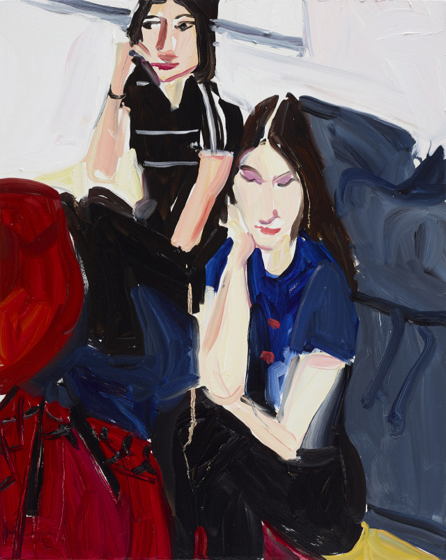 샹탈 조페 '샬롯과 에스메' /사진제공=리만머핀갤러리 ⓒ Chantal Joffe. Courtesy the artist and Victoria Miro. Presented by Lehmann Maupin, Seoul.