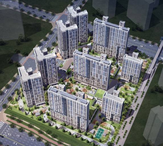 평택고덕A-3블록 신혼희망타운 조감도