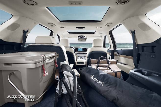 팰리세이드 트렁크 공간