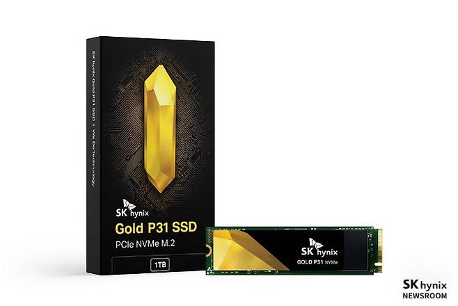 SK하이닉스 Gold P31 SSD(사진=SK하이닉스)