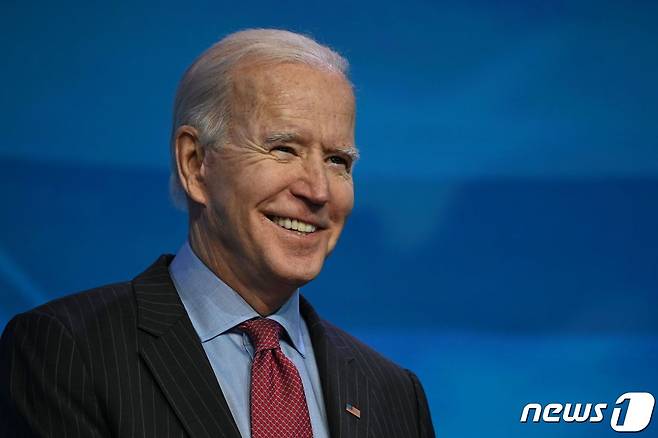 제46대 미국 대통령으로 취임하는 조 바이든 당선인. © AFP=뉴스1