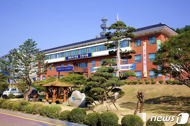 양구군청 전경.© 뉴스1