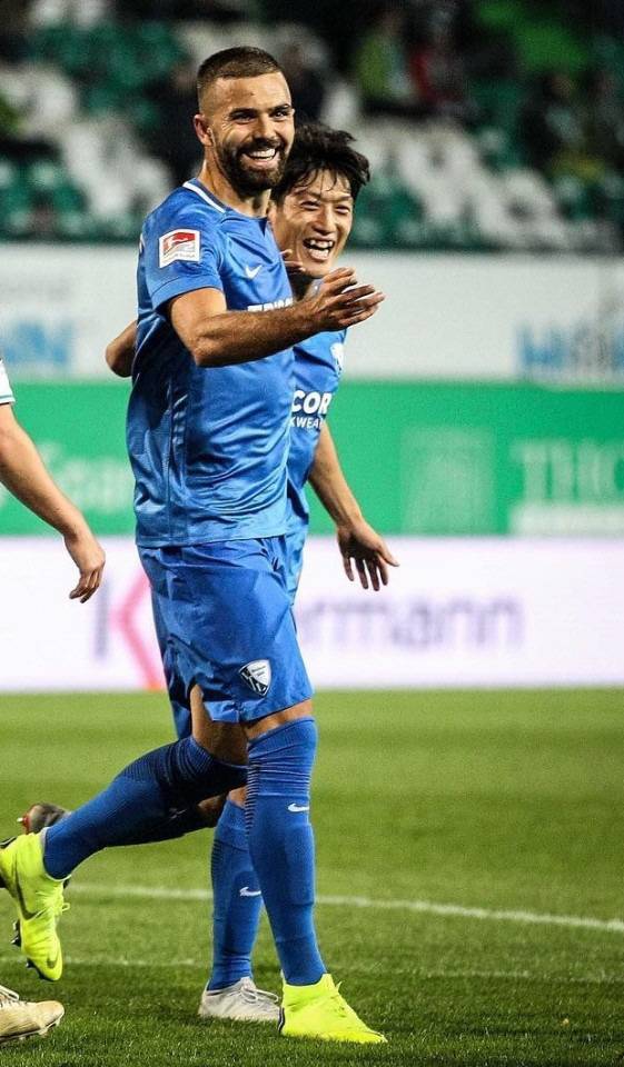 사진출처=보훔 구단 SNS