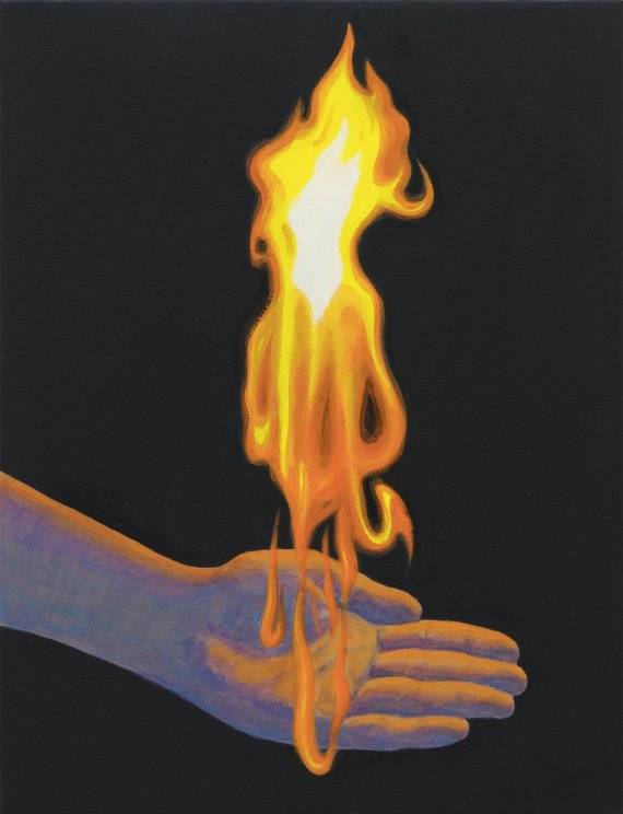 이우성 '당신을 위해 준비했습니다' 2017, 캔버스에 아크릴릭 과슈 젯소 /사진=학고재