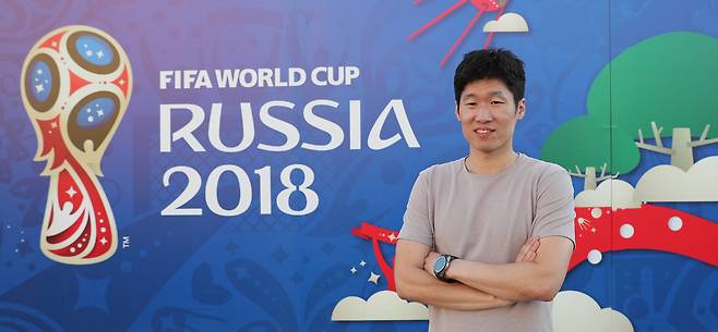 2018년 러시아월드컵에서 해설위원으로 활약한 박지성. [중앙포토]