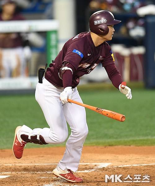 박준태는 2020시즌 키움 히어로즈의 최고 수확 중 하나였다. 사진=MK스포츠 DB