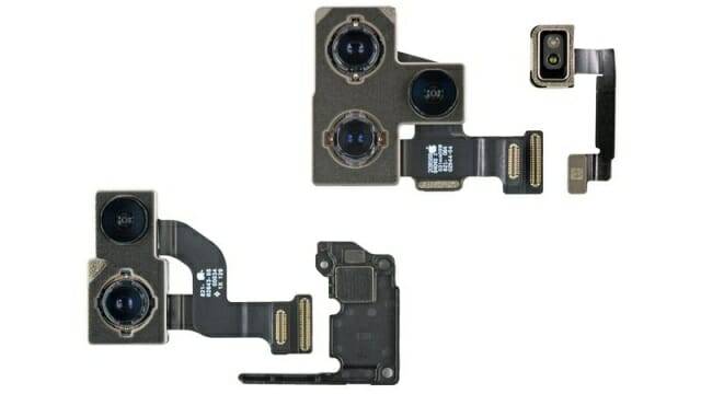 애플 아이폰12에 내장된 카메라 모듈. (사진=아이픽스잇)