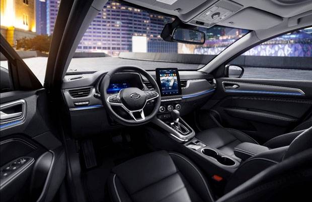 르노삼성자동차 XM3 내부(제공=르노삼성자동차)