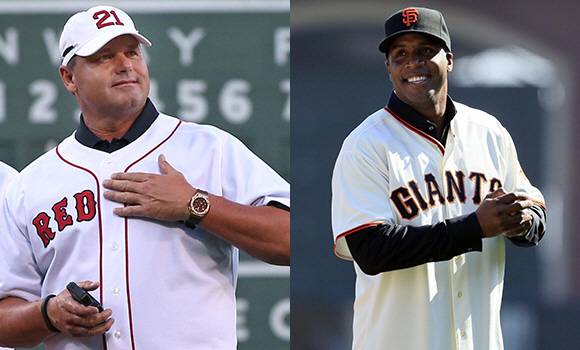 클레멘스(왼쪽)와 본즈는 약물 스캔들의 오명을 벗을 수 있을까. 사진=AP연합뉴스