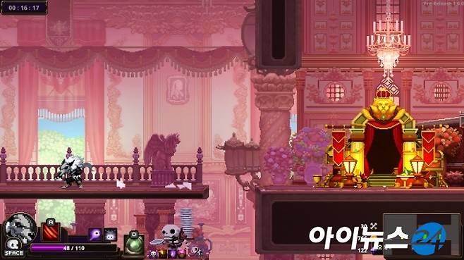 온갖 고생 끝에 1스테이지를 깨고 2스테이지에 다다랐다.