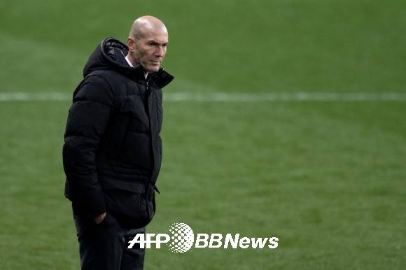 지단 감독.  ⓒAFPBBNews = News1