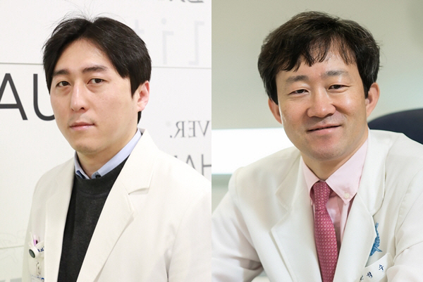 분당서울대병원 비뇨의학과 김정권 교수(왼쪽)와 변석수 교수.