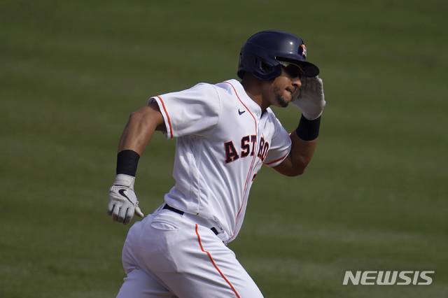 [로스앤젤레스=AP/뉴시스] 마이클 브랜틀리. 2020.10.08