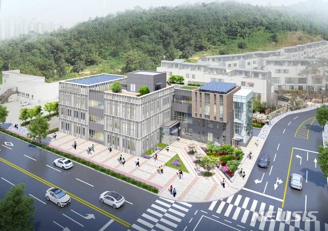 [김포=뉴시스]정일형 기자=김포 마산동 행정복지센터 조감도. (사진은 김포시 제공)