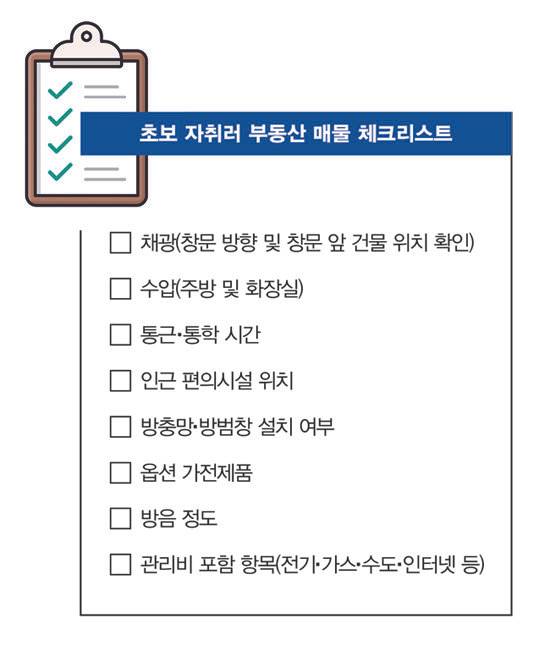 부동산 매물 체크리스트