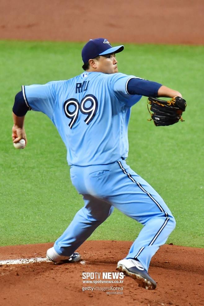 ▲ 2021년에도 에이스의 무게를 짊어져야 할 류현진