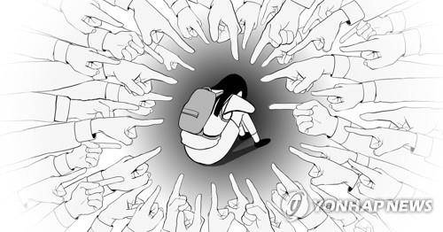 집단 따돌림 [연합뉴스 DB]