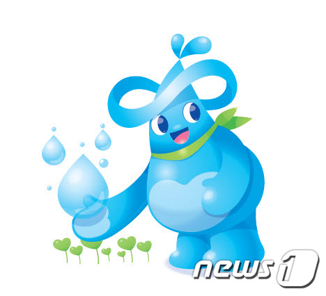 밀양시시설관리공단 캐릭터 ‘맑은물이’ © 뉴스1