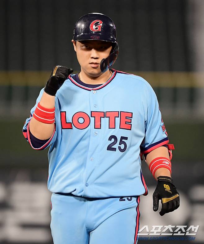 롯데 한동희. 허상욱 기자 wook@sportschosun.com