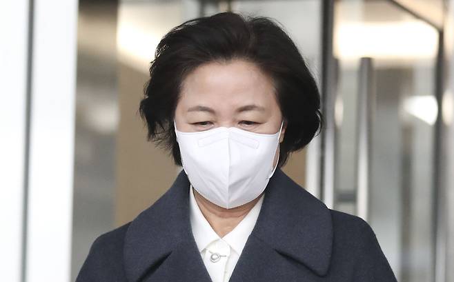 추미애 법무부 장관. /뉴시스